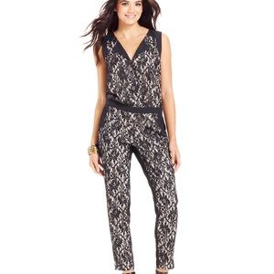 Jessica Simpson Like New Lace Romper